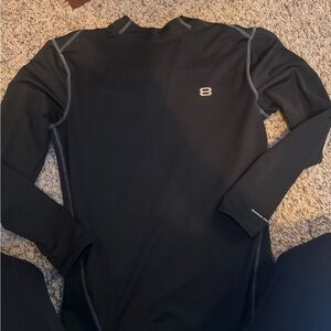Layer 8 Black Quick-Dry Performance Shirt